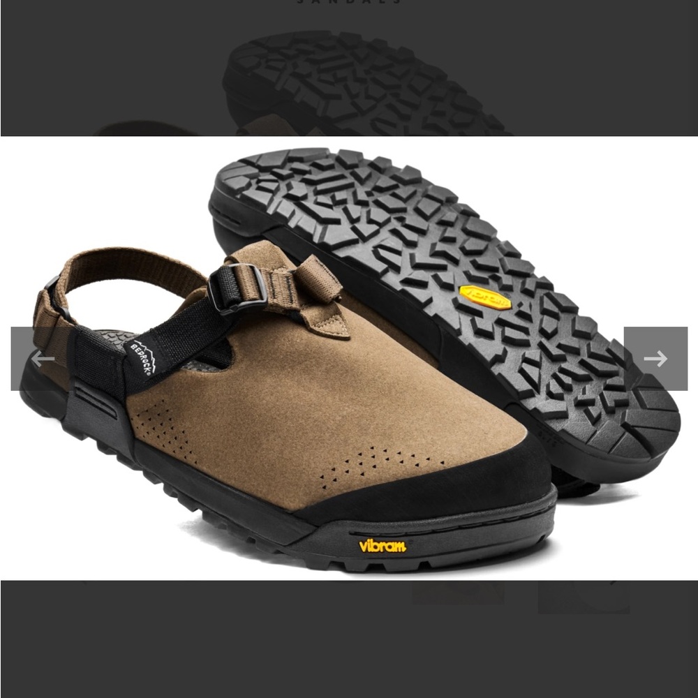 Bedrock sandals Mountain Clog - Synthetic Suede